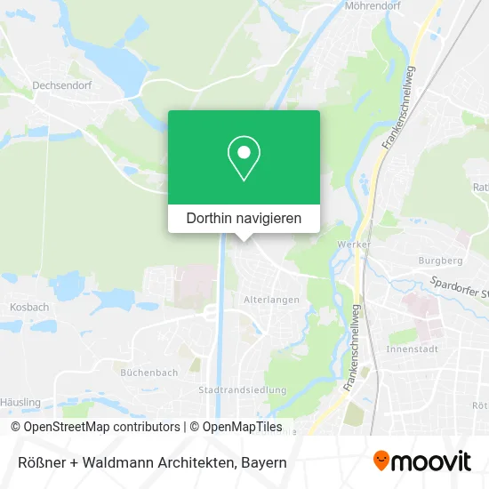 Rößner + Waldmann Architekten Karte