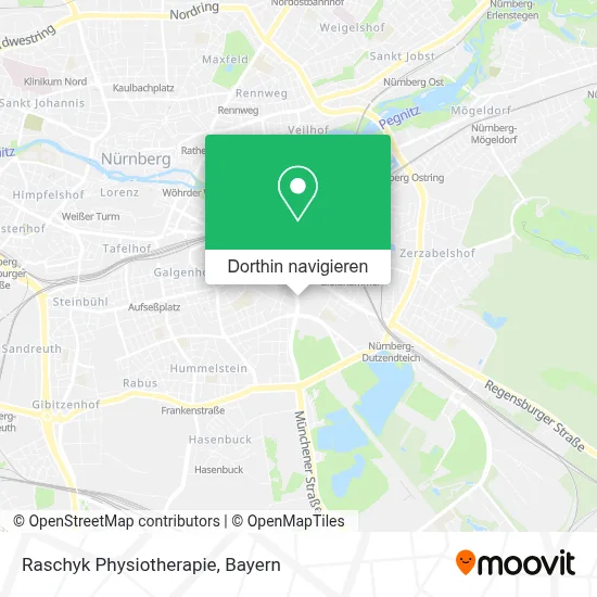 Raschyk Physiotherapie Karte