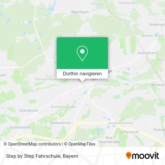 Step by Step Fahrschule Karte