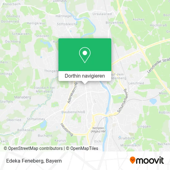 Edeka Feneberg Karte