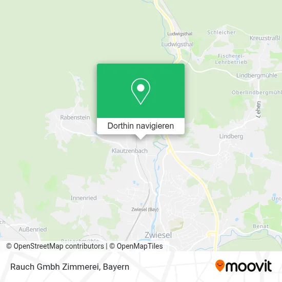 Rauch Gmbh Zimmerei Karte