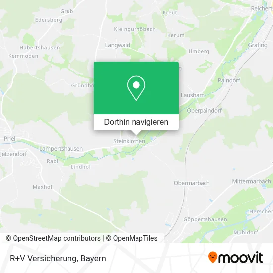 R+V Versicherung Karte