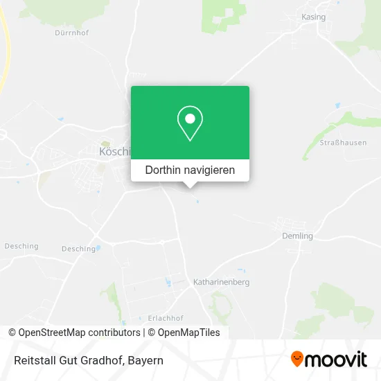 Reitstall Gut Gradhof Karte