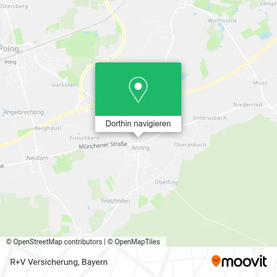 R+V Versicherung Karte