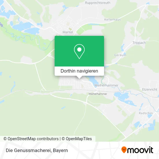 Die Genussmacherei Karte