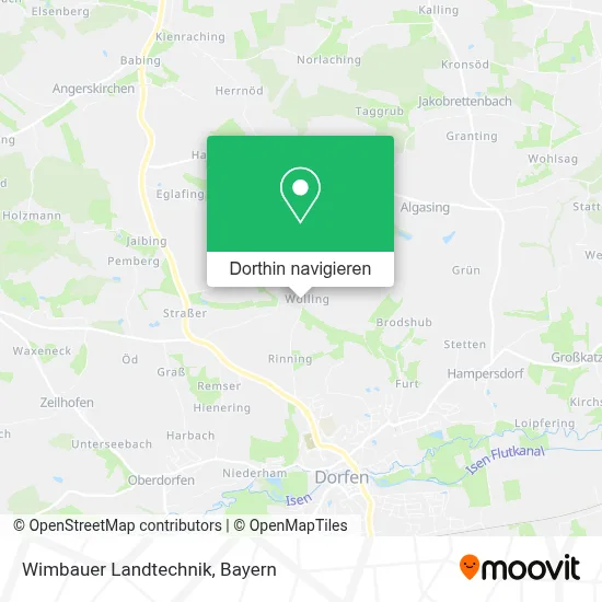 Wimbauer Landtechnik Karte