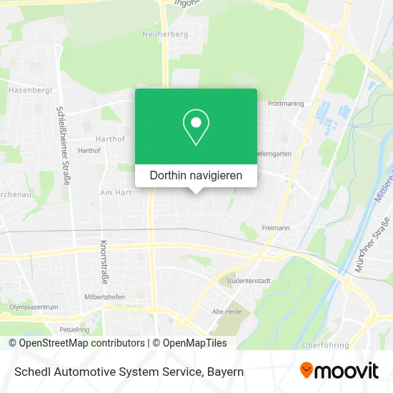 Schedl Automotive System Service Karte