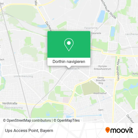 Ups Access Point Karte