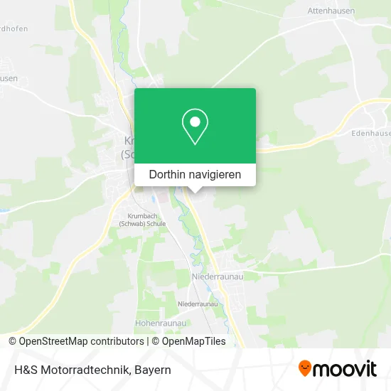 H&S Motorradtechnik Karte