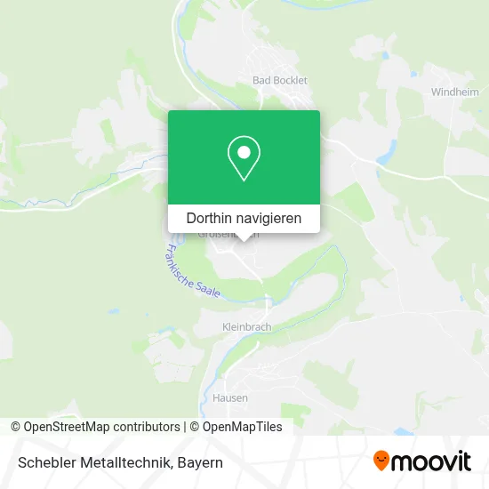 Schebler Metalltechnik Karte