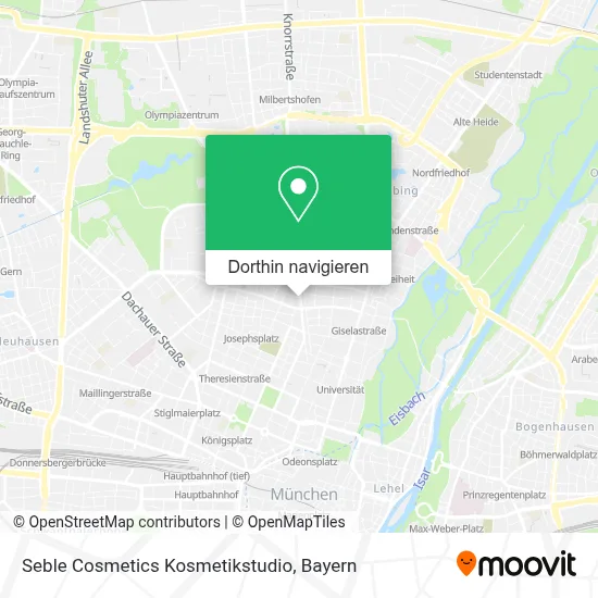 Seble Cosmetics Kosmetikstudio Karte