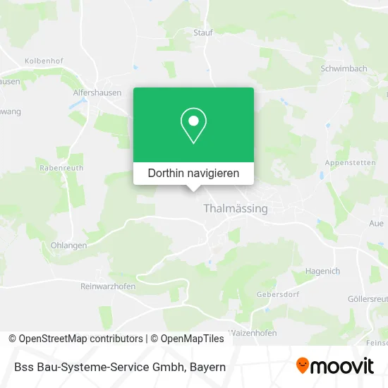 Bss Bau-Systeme-Service Gmbh Karte