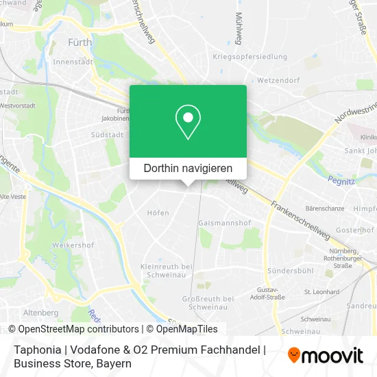 Taphonia | Vodafone & O2 Premium Fachhandel | Business Store Karte