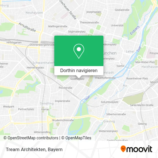 Tream Architekten Karte