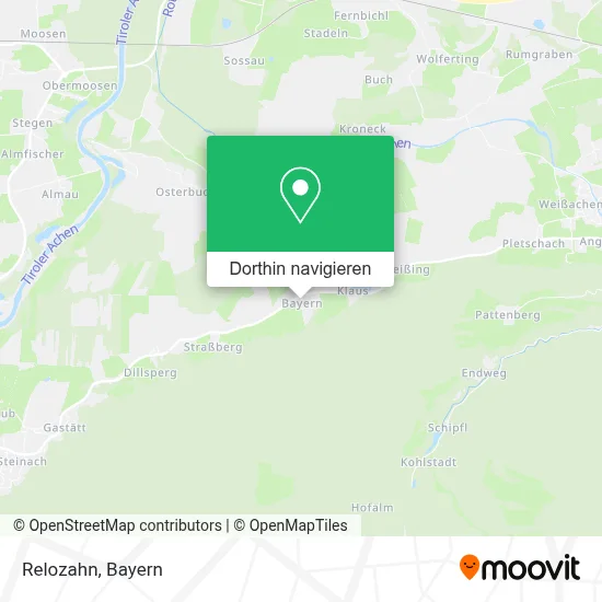 Relozahn Karte