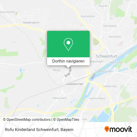 Rofu Kinderland Schweinfurt Karte