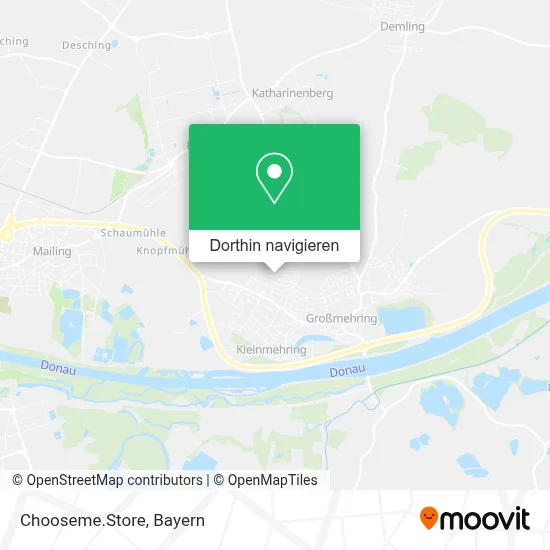 Chooseme.Store Karte