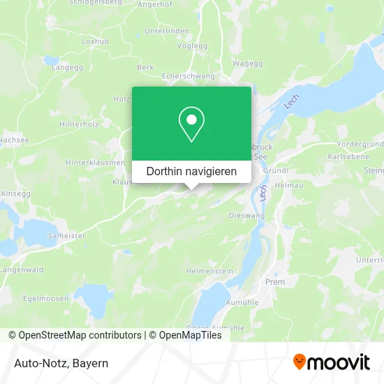 Auto-Notz Karte