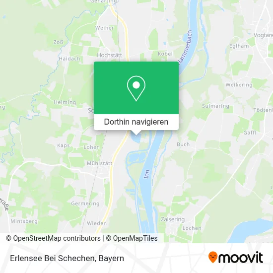Erlensee Bei Schechen Karte