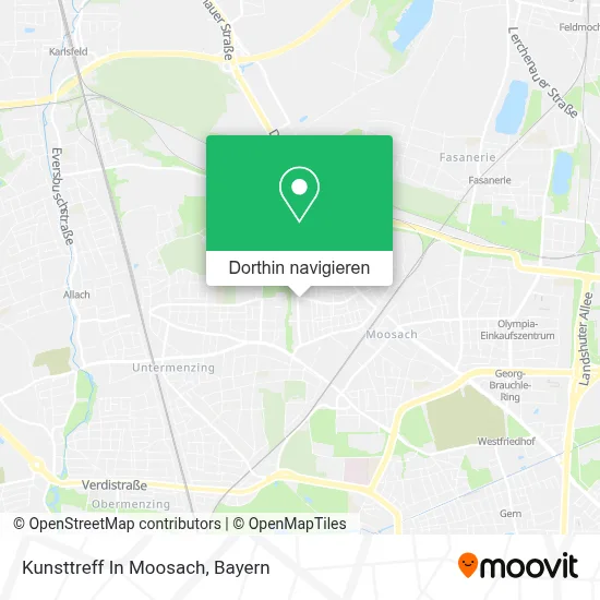 Kunsttreff In Moosach Karte