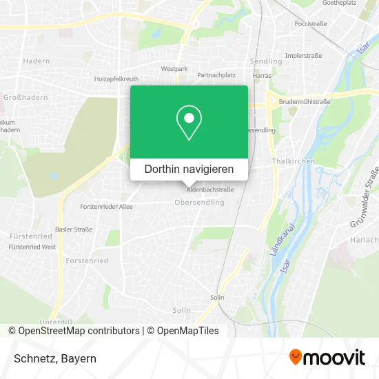 Schnetz Karte