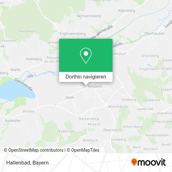 Hallenbad Karte