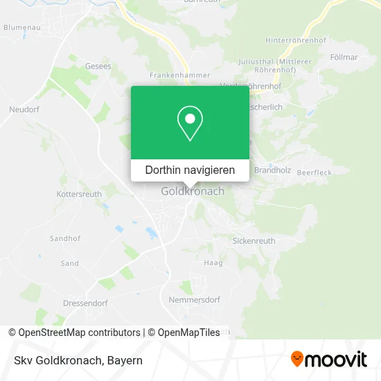 Skv Goldkronach Karte