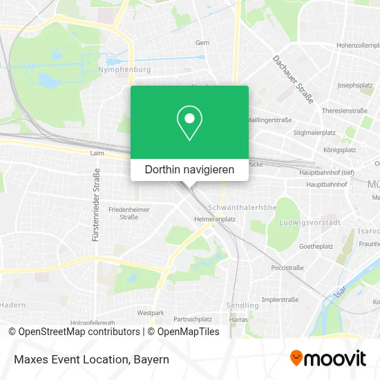 Maxes Event Location Karte