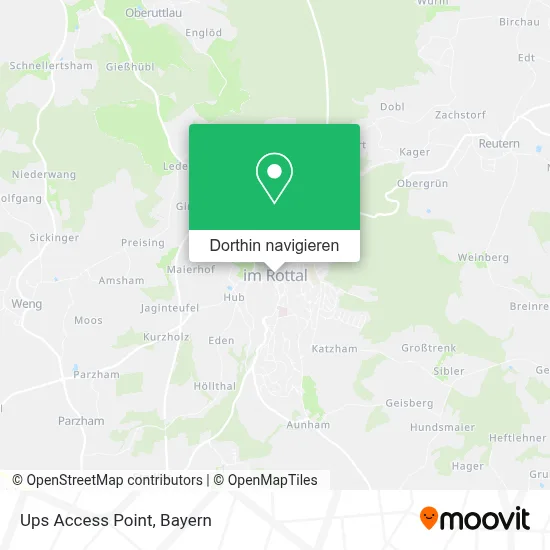 Ups Access Point Karte