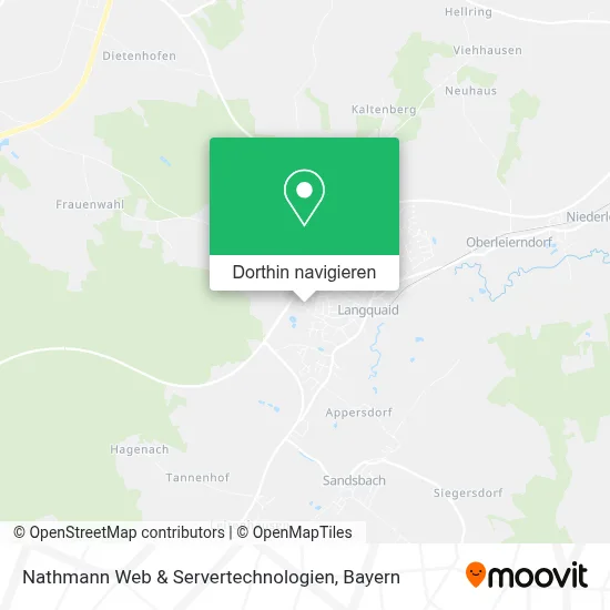 Nathmann Web & Servertechnologien Karte