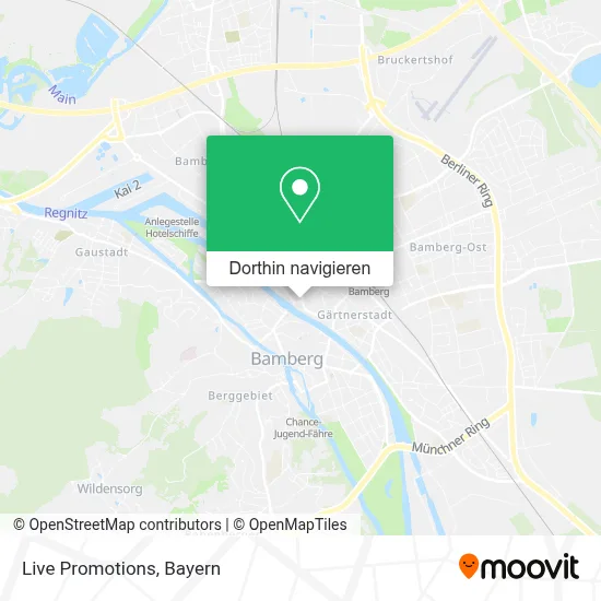 Live Promotions Karte