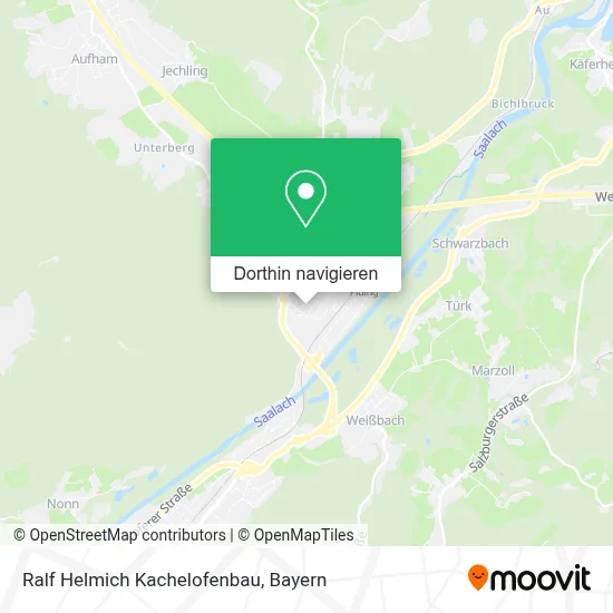 Ralf Helmich Kachelofenbau Karte