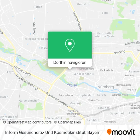 Inform Gesundheits- Und Kosmetikinstitut Karte