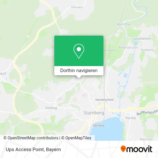 Ups Access Point Karte