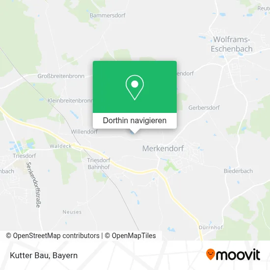 Kutter Bau Karte