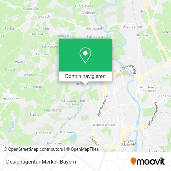 Designagentur Merkel Karte