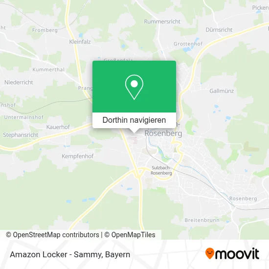 Amazon Locker - Sammy Karte