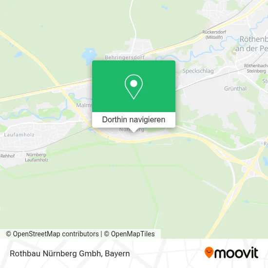 Rothbau Nürnberg Gmbh Karte