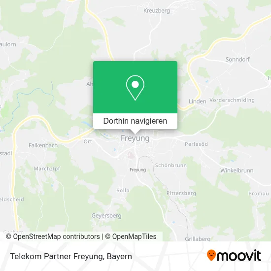 Telekom Partner Freyung Karte