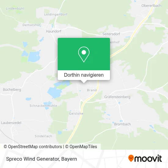 Spreco Wind Generator Karte