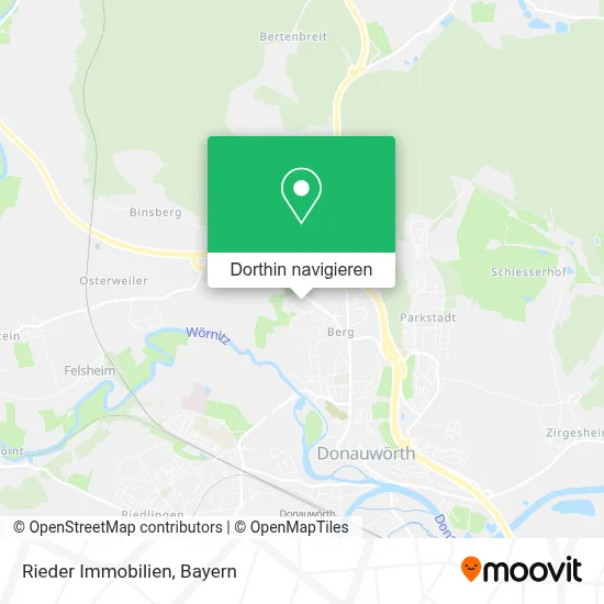 Rieder Immobilien Karte
