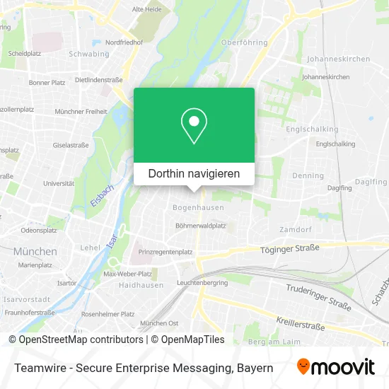 Teamwire - Secure Enterprise Messaging Karte