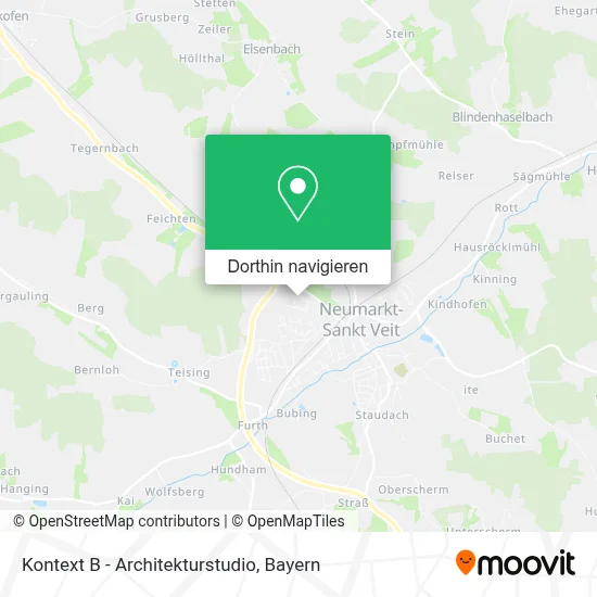 Kontext B - Architekturstudio Karte
