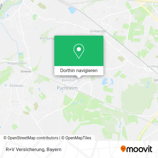R+V Versicherung Karte