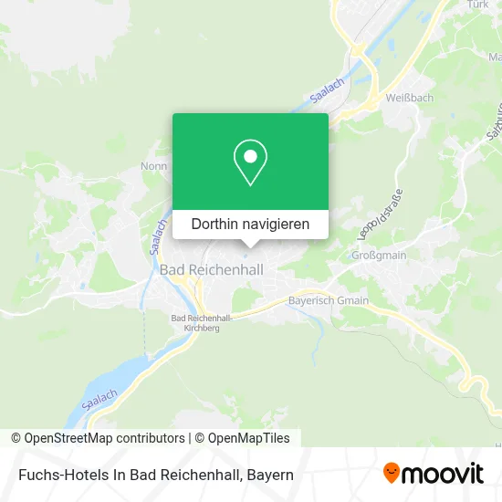 Fuchs-Hotels In Bad Reichenhall Karte