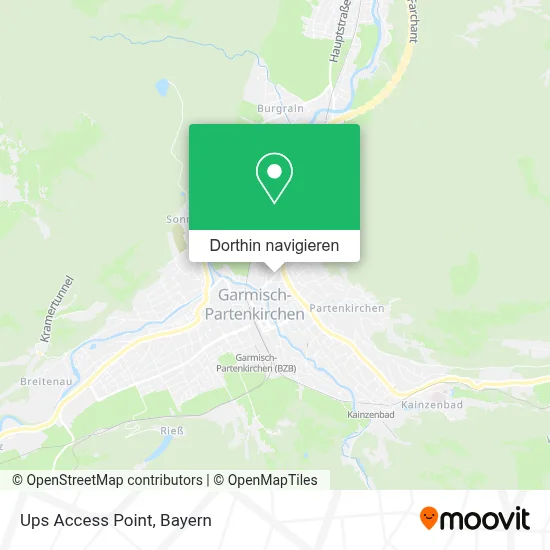 Ups Access Point Karte