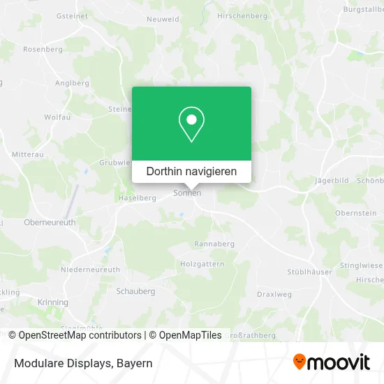 Modulare Displays Karte
