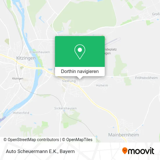 Auto Scheuermann E.K. Karte