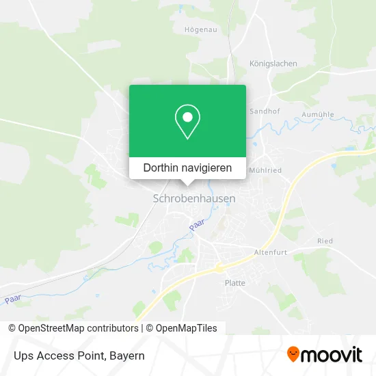 Ups Access Point Karte