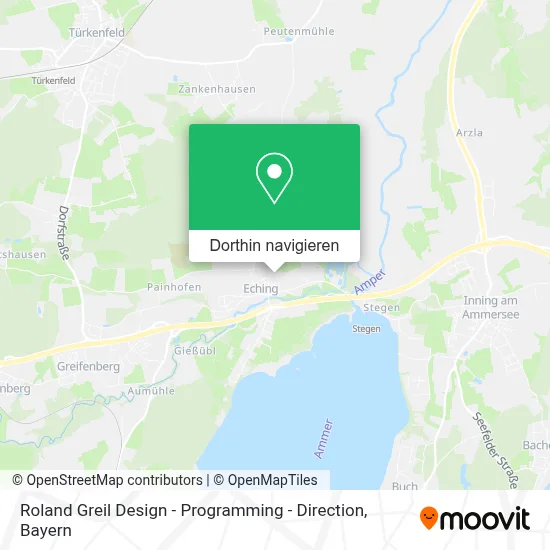 Roland Greil Design - Programming - Direction Karte
